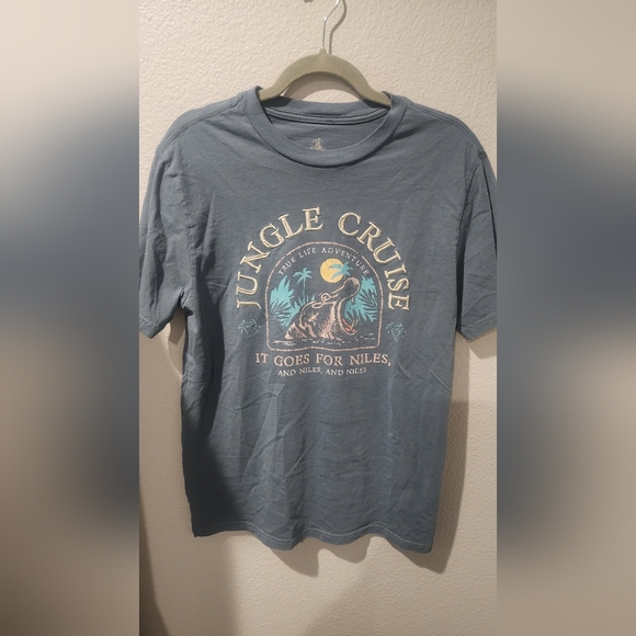 Disney Other - Jungle Cruise Graphic T-Shirt - Blue